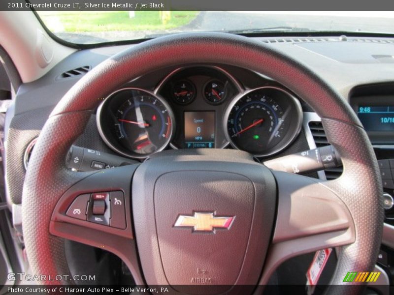 Silver Ice Metallic / Jet Black 2011 Chevrolet Cruze LT