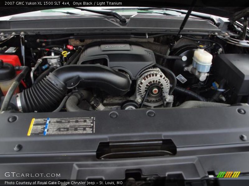 Onyx Black / Light Titanium 2007 GMC Yukon XL 1500 SLT 4x4