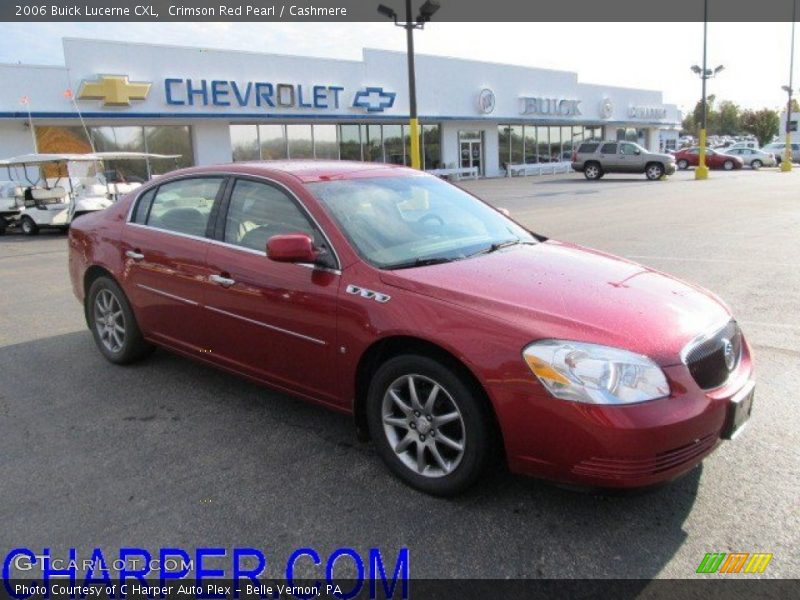 Crimson Red Pearl / Cashmere 2006 Buick Lucerne CXL