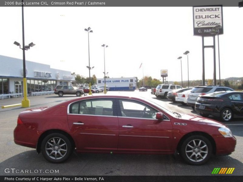 Crimson Red Pearl / Cashmere 2006 Buick Lucerne CXL