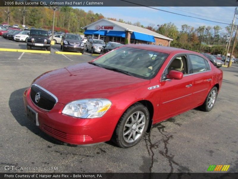 Crimson Red Pearl / Cashmere 2006 Buick Lucerne CXL