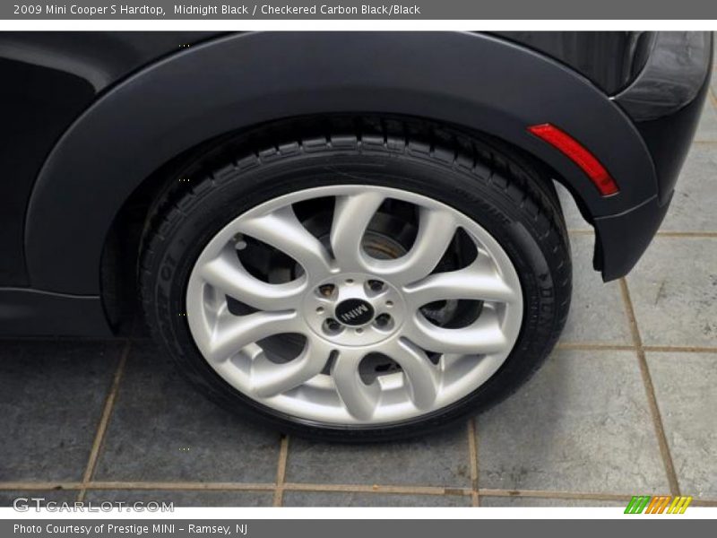 Midnight Black / Checkered Carbon Black/Black 2009 Mini Cooper S Hardtop