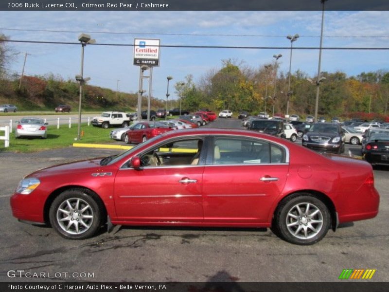 Crimson Red Pearl / Cashmere 2006 Buick Lucerne CXL