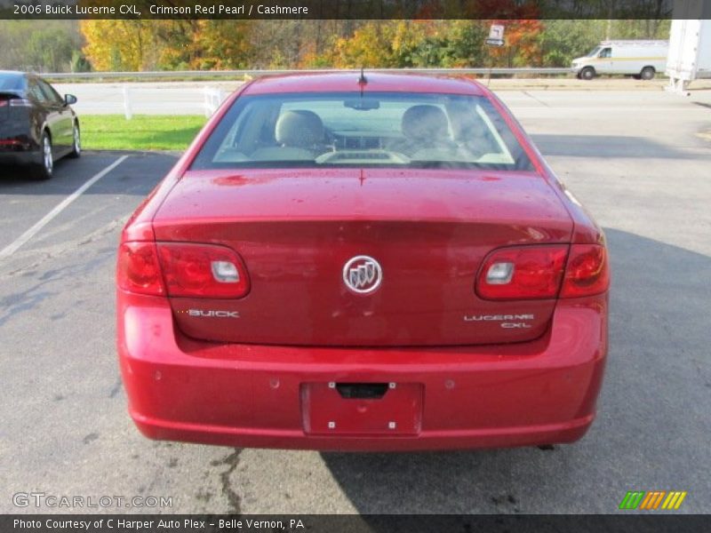Crimson Red Pearl / Cashmere 2006 Buick Lucerne CXL