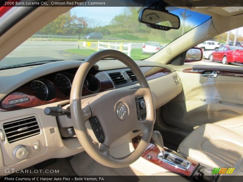 Crimson Red Pearl / Cashmere 2006 Buick Lucerne CXL