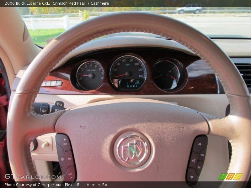 Crimson Red Pearl / Cashmere 2006 Buick Lucerne CXL
