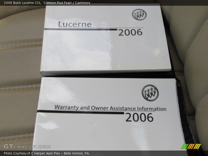 Crimson Red Pearl / Cashmere 2006 Buick Lucerne CXL
