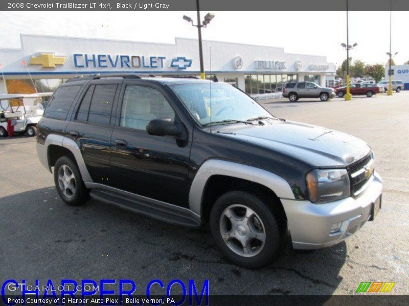 Black / Light Gray 2008 Chevrolet TrailBlazer LT 4x4