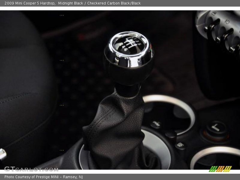 Midnight Black / Checkered Carbon Black/Black 2009 Mini Cooper S Hardtop