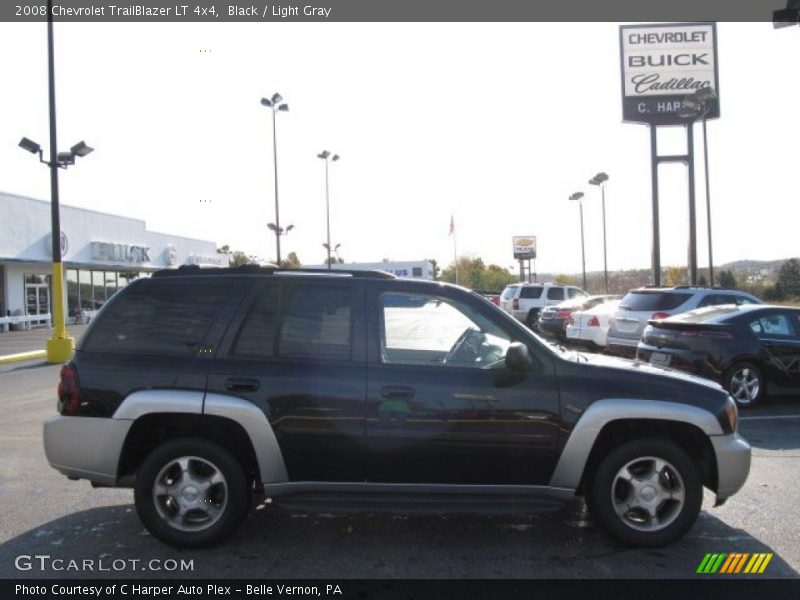 Black / Light Gray 2008 Chevrolet TrailBlazer LT 4x4