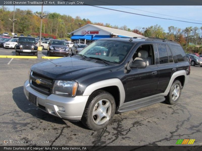 Black / Light Gray 2008 Chevrolet TrailBlazer LT 4x4