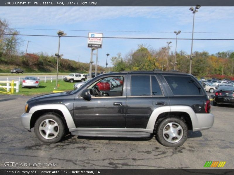 Black / Light Gray 2008 Chevrolet TrailBlazer LT 4x4