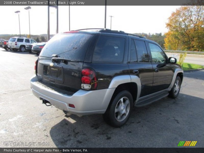 Black / Light Gray 2008 Chevrolet TrailBlazer LT 4x4