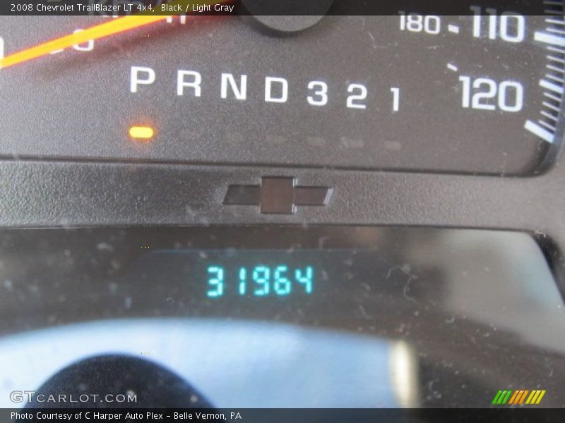 Black / Light Gray 2008 Chevrolet TrailBlazer LT 4x4