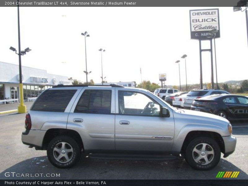 Silverstone Metallic / Medium Pewter 2004 Chevrolet TrailBlazer LT 4x4