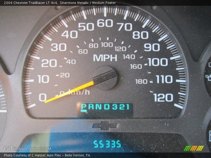 Silverstone Metallic / Medium Pewter 2004 Chevrolet TrailBlazer LT 4x4