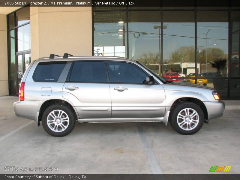 Platinum Silver Metallic / Off Black 2005 Subaru Forester 2.5 XT Premium
