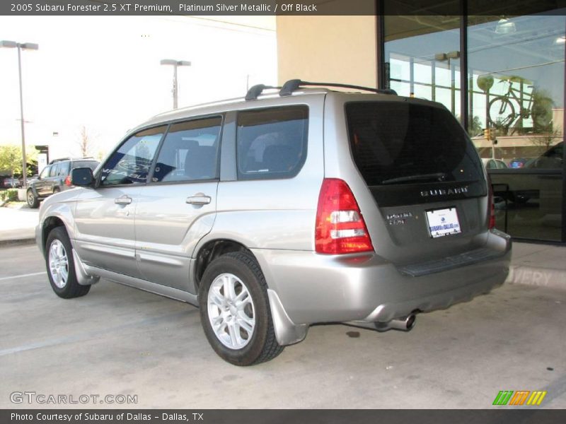 Platinum Silver Metallic / Off Black 2005 Subaru Forester 2.5 XT Premium