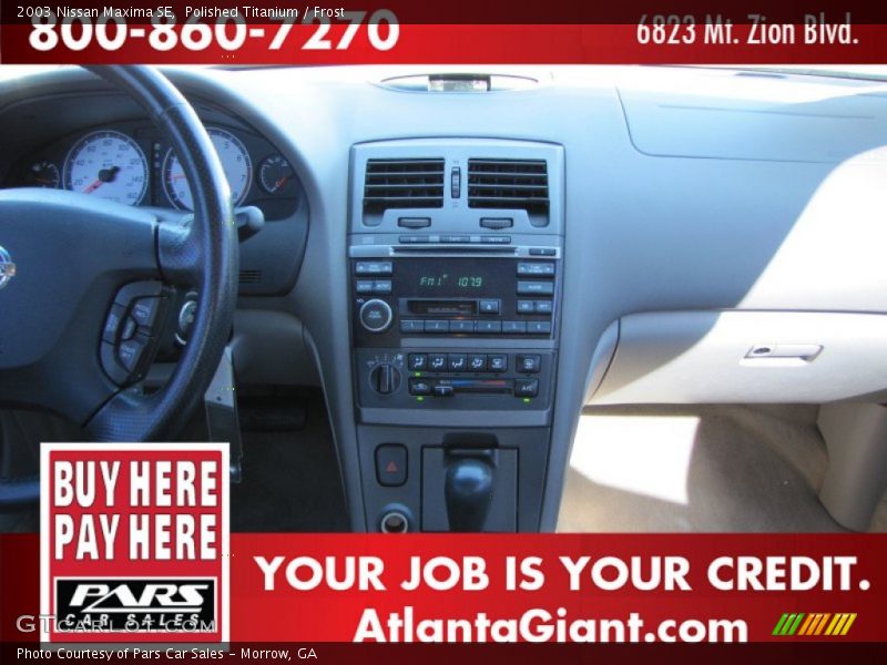Polished Titanium / Frost 2003 Nissan Maxima SE