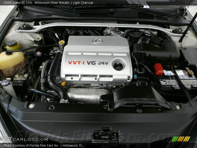 Millennium Silver Metallic / Light Charcoal 2003 Lexus ES 300