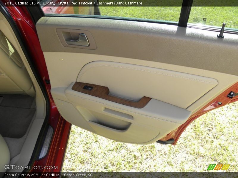 Crystal Red Tintcoat / Cashmere/Dark Cashmere 2011 Cadillac STS V6 Luxury