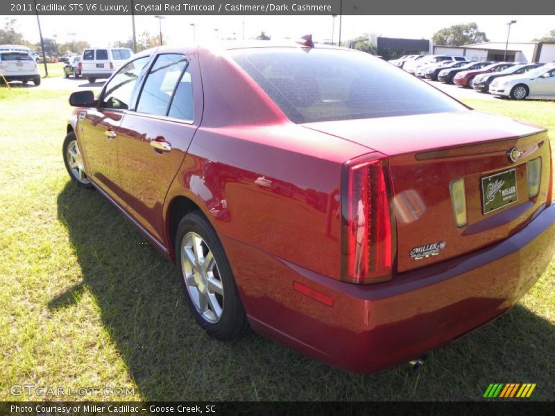 Crystal Red Tintcoat / Cashmere/Dark Cashmere 2011 Cadillac STS V6 Luxury