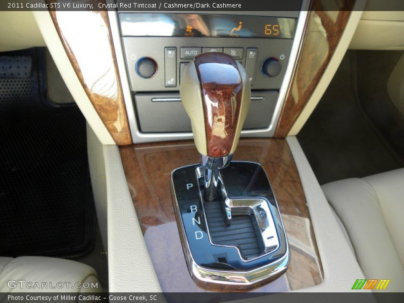 Crystal Red Tintcoat / Cashmere/Dark Cashmere 2011 Cadillac STS V6 Luxury
