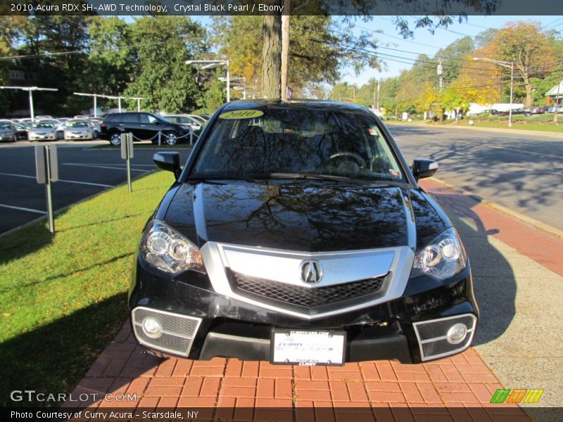 Crystal Black Pearl / Ebony 2010 Acura RDX SH-AWD Technology