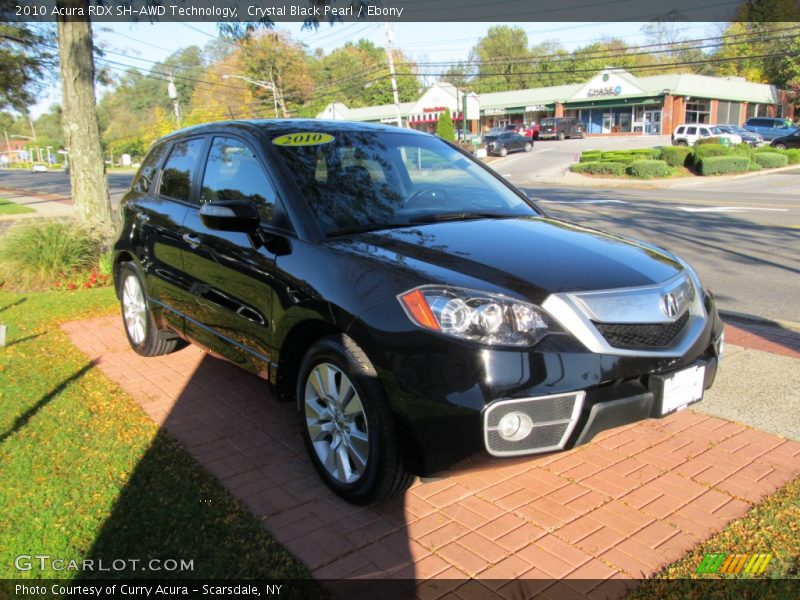 Crystal Black Pearl / Ebony 2010 Acura RDX SH-AWD Technology