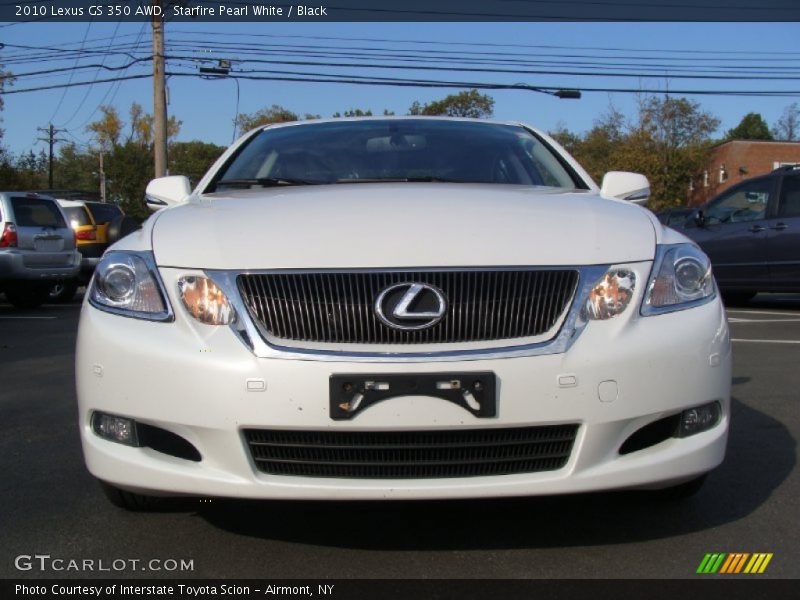 Starfire Pearl White / Black 2010 Lexus GS 350 AWD