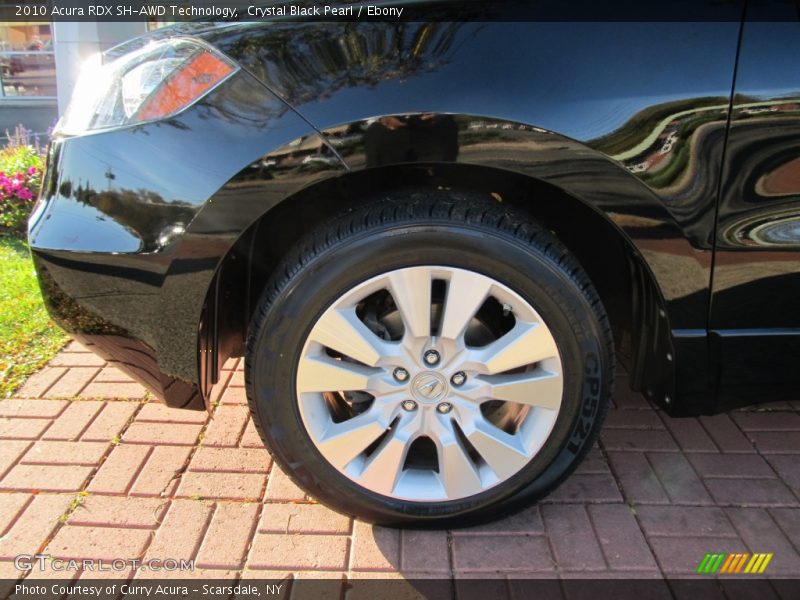 Crystal Black Pearl / Ebony 2010 Acura RDX SH-AWD Technology