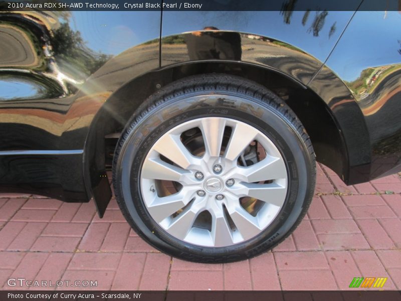 Crystal Black Pearl / Ebony 2010 Acura RDX SH-AWD Technology