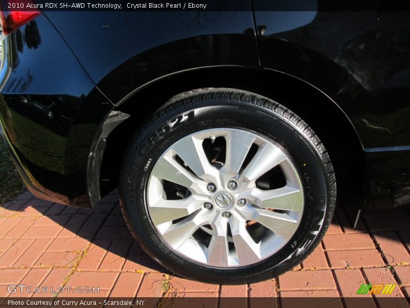 Crystal Black Pearl / Ebony 2010 Acura RDX SH-AWD Technology