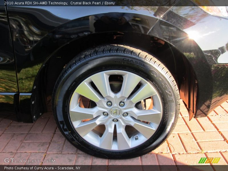 Crystal Black Pearl / Ebony 2010 Acura RDX SH-AWD Technology