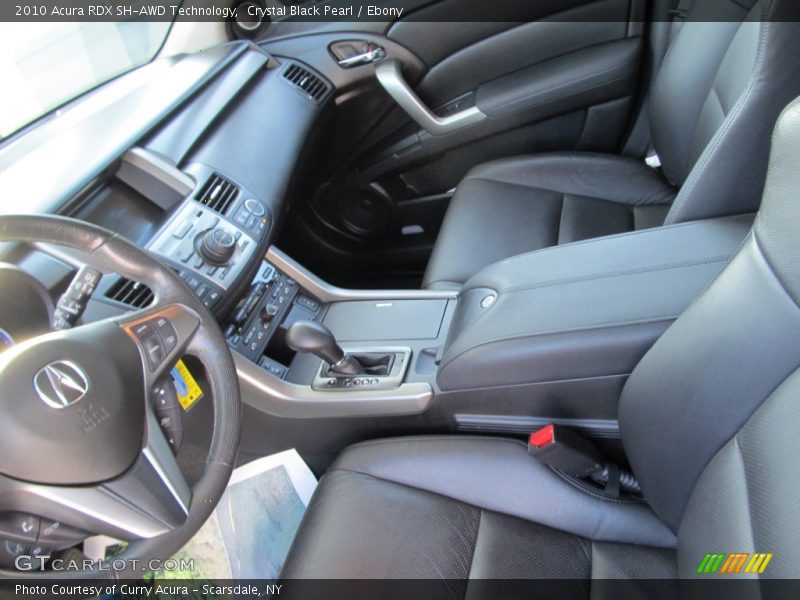 Crystal Black Pearl / Ebony 2010 Acura RDX SH-AWD Technology