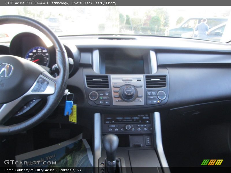 Crystal Black Pearl / Ebony 2010 Acura RDX SH-AWD Technology