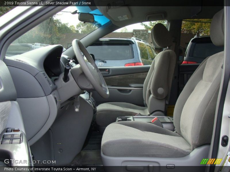 Silver Shadow Pearl / Stone 2009 Toyota Sienna LE