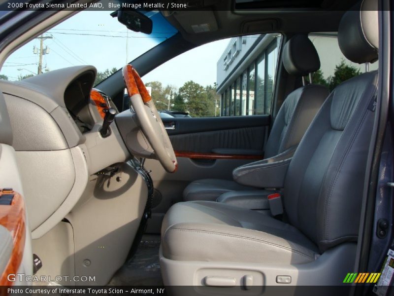 Blue Mirage Metallic / Stone 2008 Toyota Sienna Limited AWD