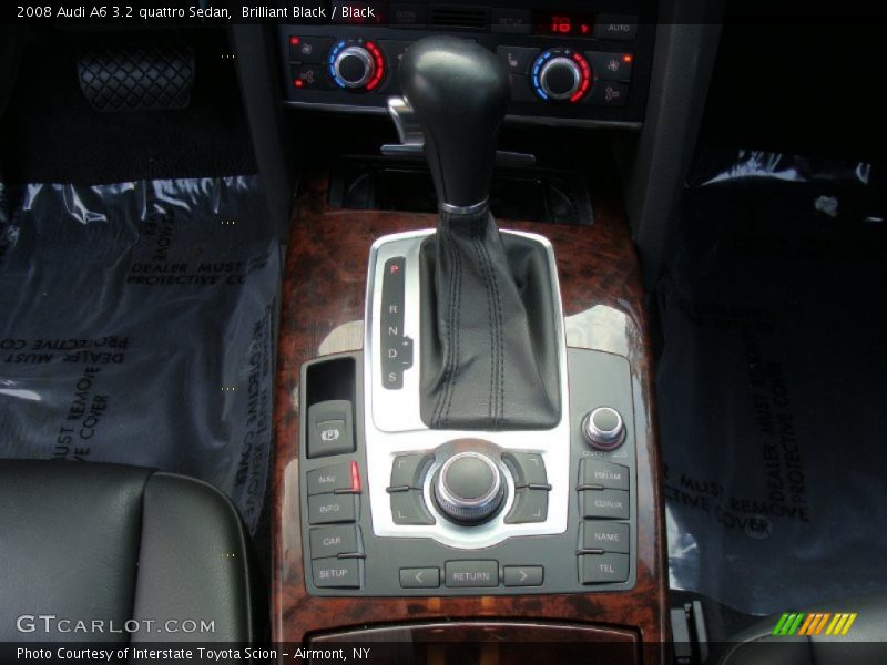 Brilliant Black / Black 2008 Audi A6 3.2 quattro Sedan