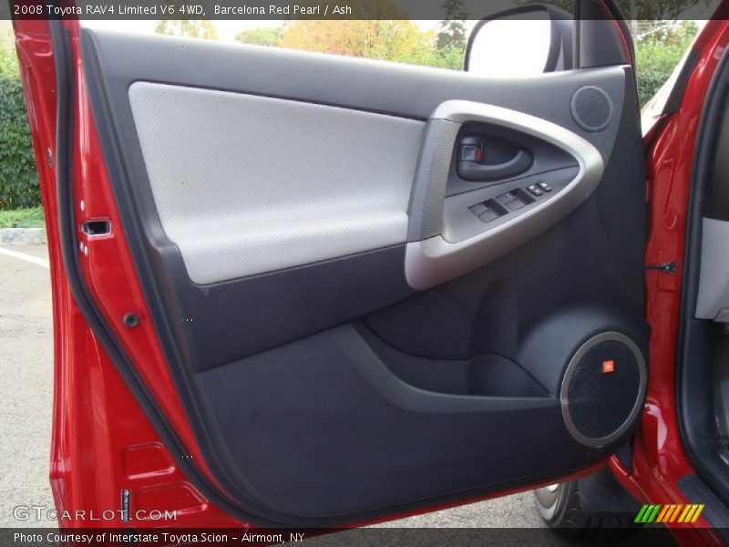 Barcelona Red Pearl / Ash 2008 Toyota RAV4 Limited V6 4WD