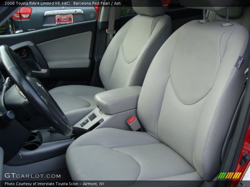 Barcelona Red Pearl / Ash 2008 Toyota RAV4 Limited V6 4WD