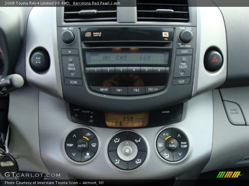 Barcelona Red Pearl / Ash 2008 Toyota RAV4 Limited V6 4WD