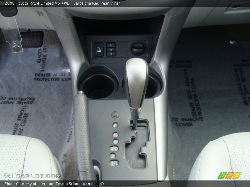 Barcelona Red Pearl / Ash 2008 Toyota RAV4 Limited V6 4WD