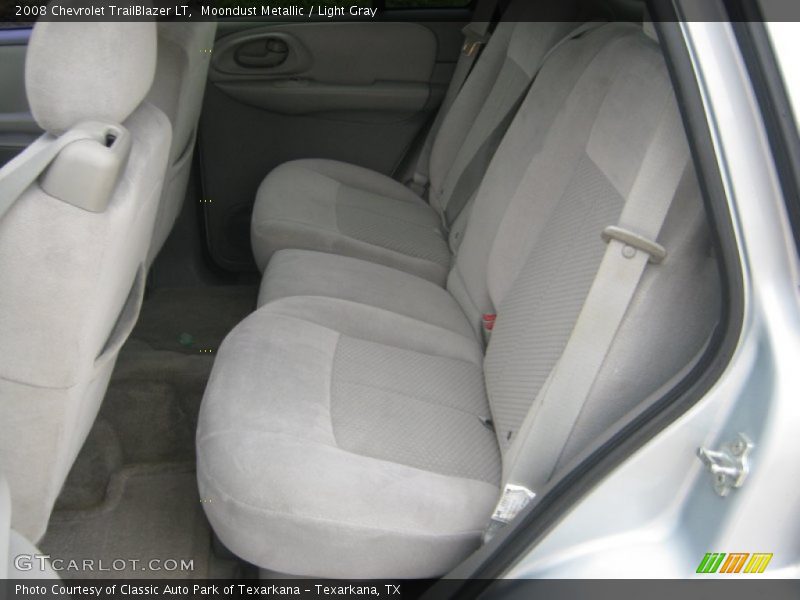 Moondust Metallic / Light Gray 2008 Chevrolet TrailBlazer LT
