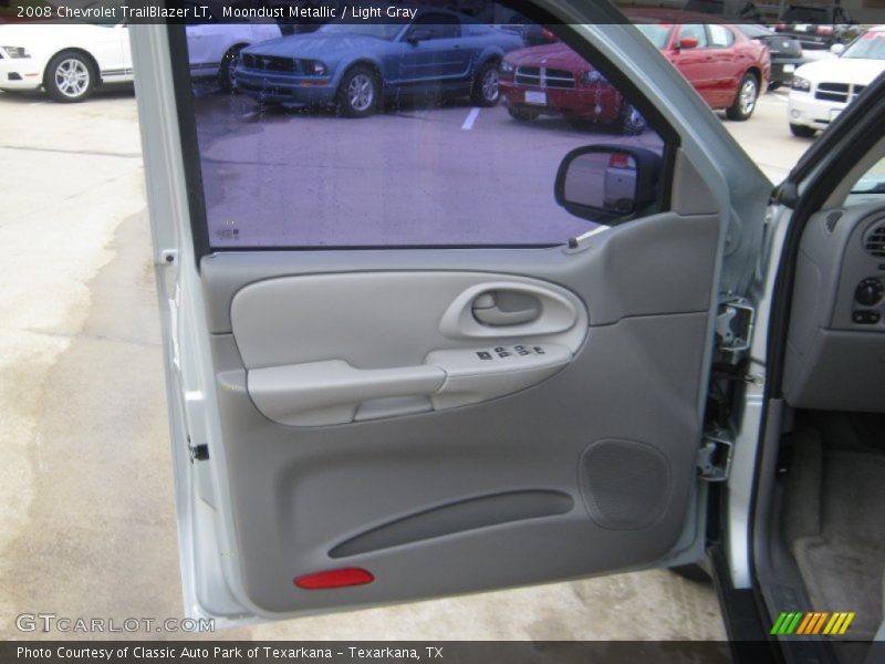Moondust Metallic / Light Gray 2008 Chevrolet TrailBlazer LT