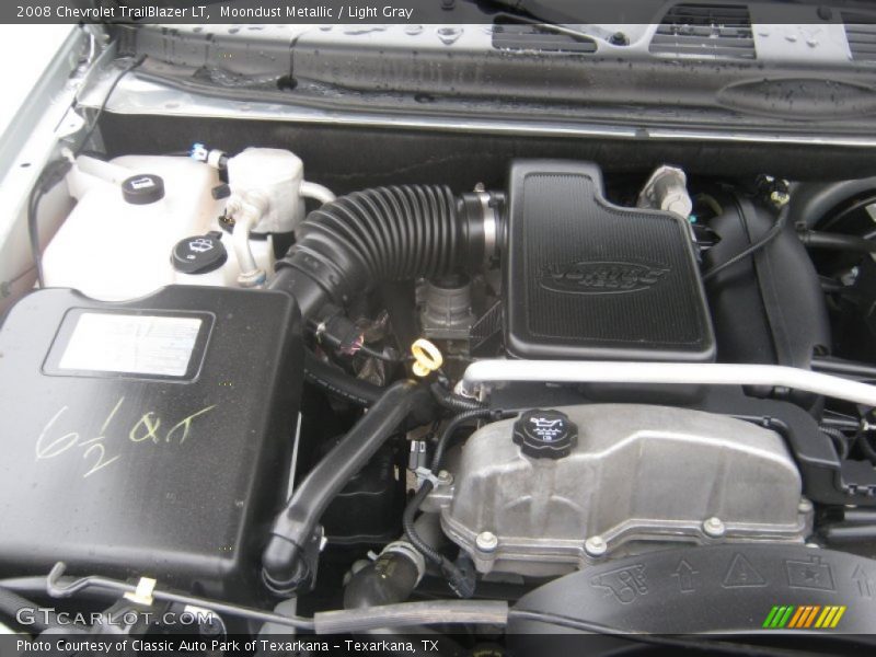 Moondust Metallic / Light Gray 2008 Chevrolet TrailBlazer LT