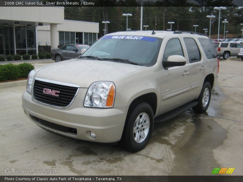 Silver Birch Metallic / Ebony 2008 GMC Yukon SLE