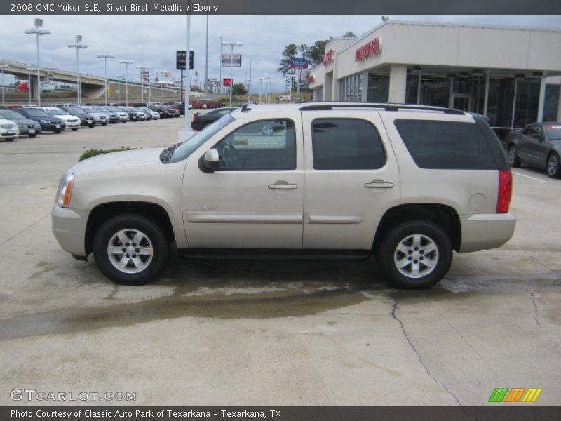 Silver Birch Metallic / Ebony 2008 GMC Yukon SLE