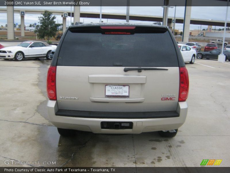 Silver Birch Metallic / Ebony 2008 GMC Yukon SLE