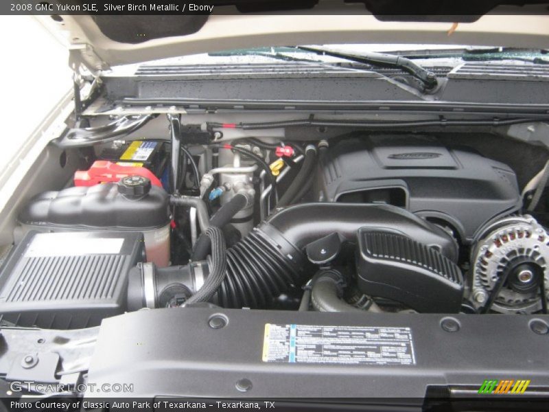 Silver Birch Metallic / Ebony 2008 GMC Yukon SLE